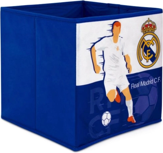 Sammenfoldelig opbevaringskasse og organizer Real Madrid 31 × 31 × 31 cm