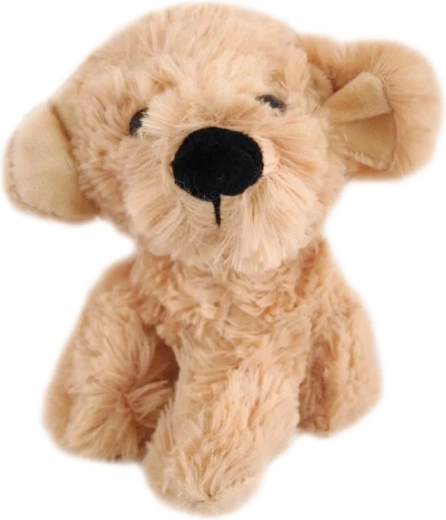 Plysbamsehund siddende 16 cm