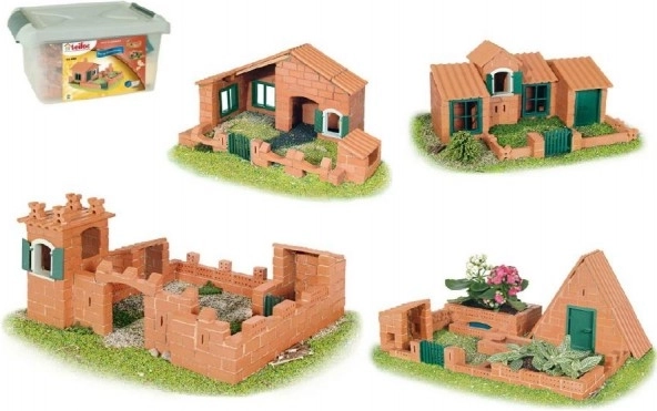 Byggesæt Teifoc Hus Raul II 280 stk i plastboks 41x19x30 cm