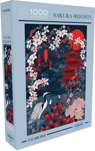 Gibsons puslespil The Art File: Sakura 1000 brikker