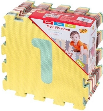 Pastelfarvet skumpude Tal
