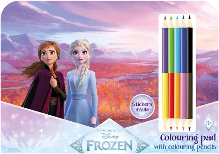 Tegnesæt med farveblyanter Frost