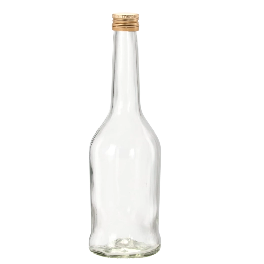 Glasflaske Napoleon 500 ml med skruelåg