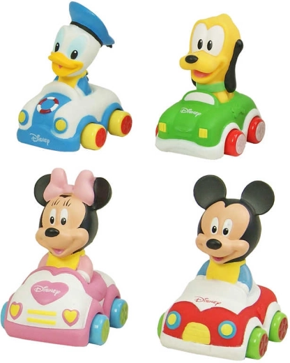 Clementoni Disney Baby blød bil med figur - 1 stk.