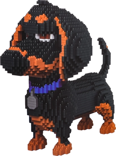 Byggesæt gravhund 1930 klodser til teenagere 14+ og voksne