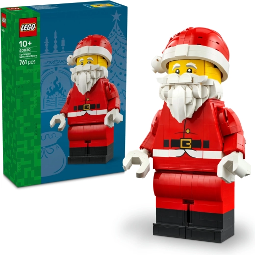 LEGO Iconic forstørret minifigur Santa Claus