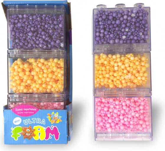 Modelleirmasse Mix 3 pakker - lyserød, lilla, orange