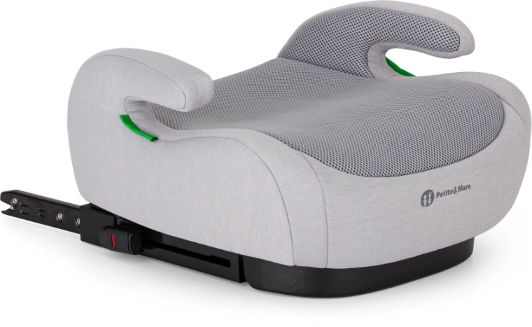 Petite & Mars selepude Optimus Pro i-Size Air Gentle Grey 125–150 cm