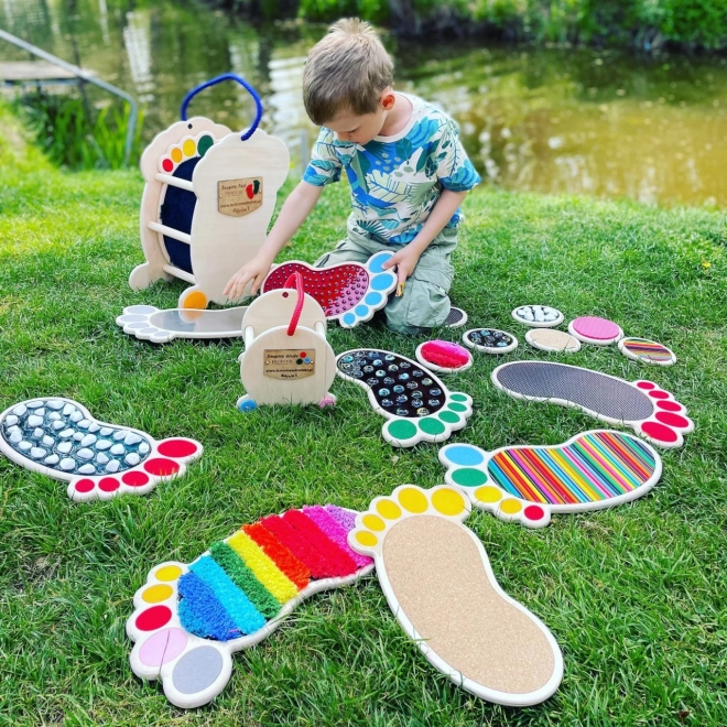 Profedu Sæt af sensoriske spor og cirkler