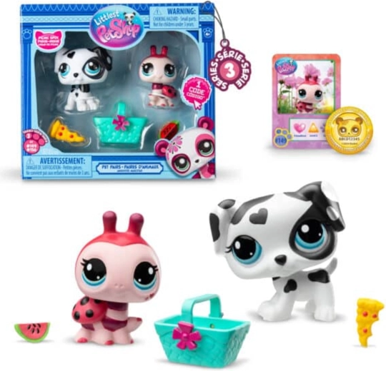Hasbro Littlest Pet Shop picnicsæt med figurer og tilbehør