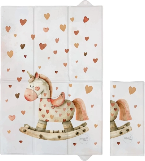 Ceba baby rejse pusleunderlag basic rocking horse 60 × 40 cm