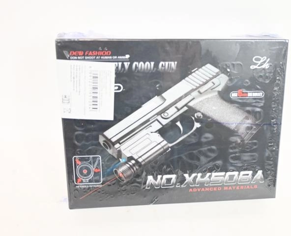 Børne kuglepistol med lyseffekt