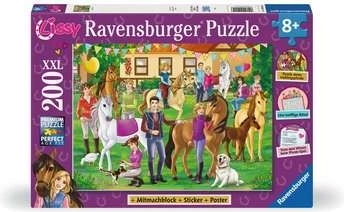 Puzzle Ravensburger Lissy Pony – festtid! 200 brikker