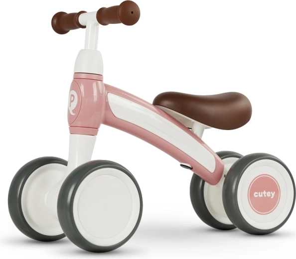 QPlay Cutey-5 lyserød børneløbecykel
