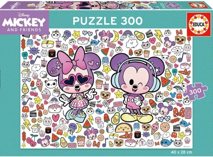 Puzzle Educa Mickey og venner 300 brikker