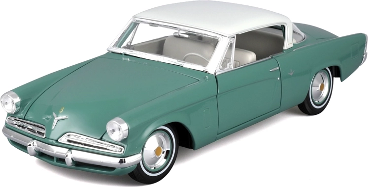 Maisto 1953 Studebaker Starliner 1:18 grøn modelbil