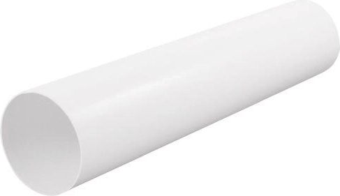 Rund ventilationskanal 129 × 500 mm