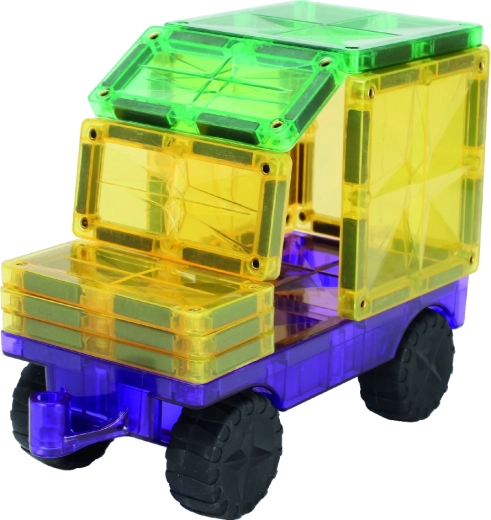 Cleverclixx magnetisk byggesæt Wheels Pack Intense (25 dele)