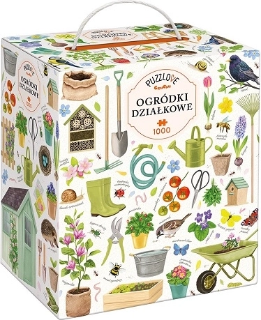 CzuCzu Puzzlove havekoloni for havefolk – 1000 brikker