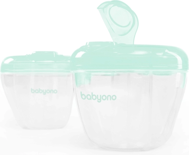 BabyOno doseringsbeholder til modermælkserstatning med rum