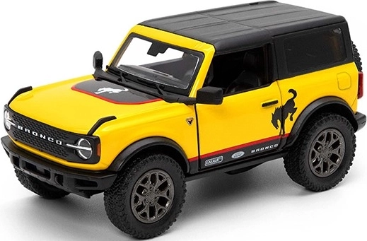 Metalmodel af Ford Bronco med optræksmotor