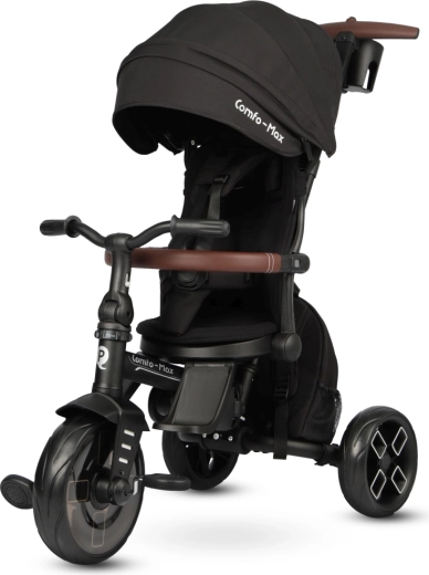Qplay trehjulet cykel Comfo Max sort