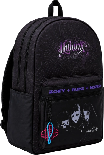 GIM skole rygsæk KPop Demon Hunters Huntrix sort 41 cm