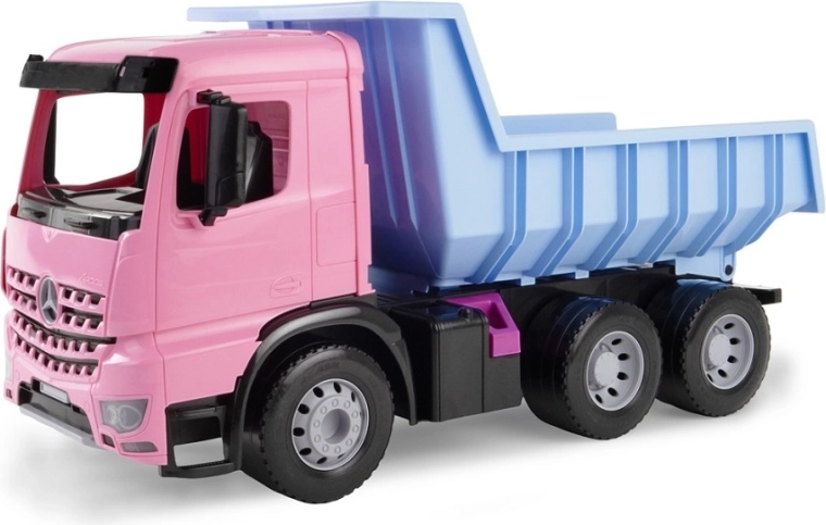 Lena GIGA Trucks tipvogn Mercedes Arocs turkis-lyserød