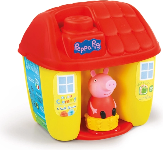 Clemmy baby Peppa Pig-spand med bløde klodser
