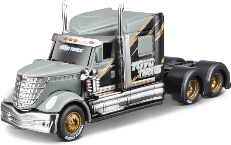 Maisto International Lone Star grå lastbilmodel 1:64