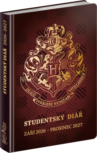 Studenterkalender Harry Potter september 2026 – december 2027 9,8 × 14,5 cm