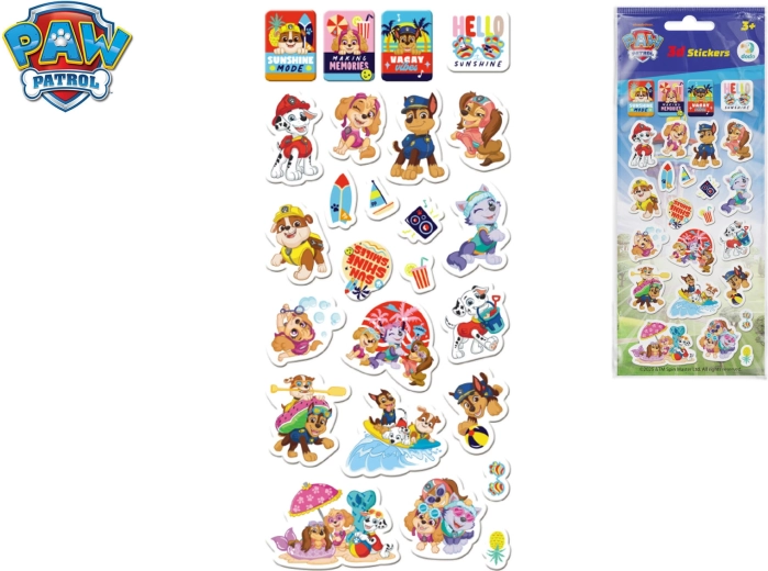Sæt 3D-klistermærker Paw Patrol (Tlapková patrola)