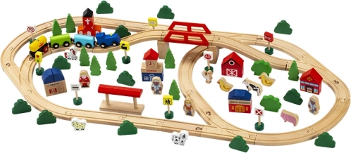 Trætogbane 100 dele Babu