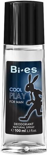Herre parfumeret deodorant i glas BI-ES Cool Play 100 ml