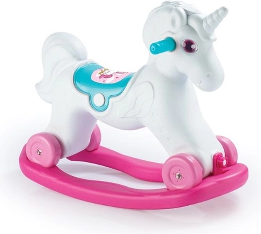 Dolu Unicorn 2-i-1 gyngehest og gåbil