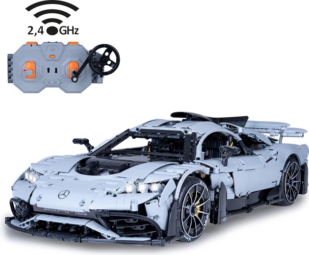 CaDA Mercedes-AMG ONE 1:8 med fjernbetjening, grå