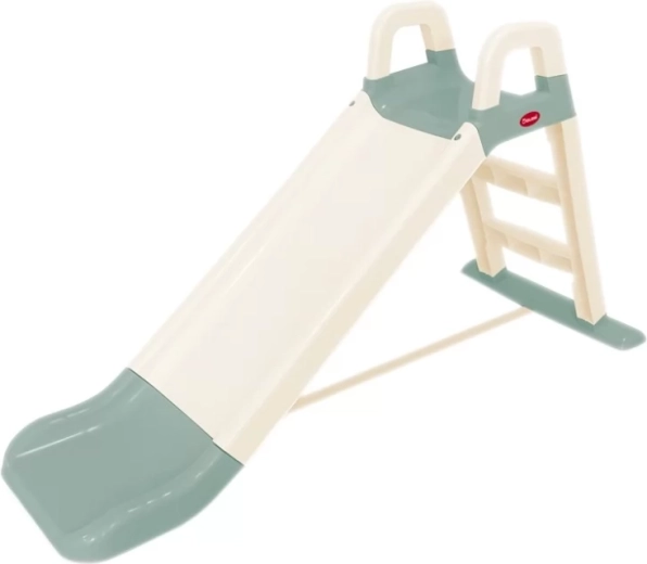 Børnerutsjebane 140 cm beige-grøn DOLONI