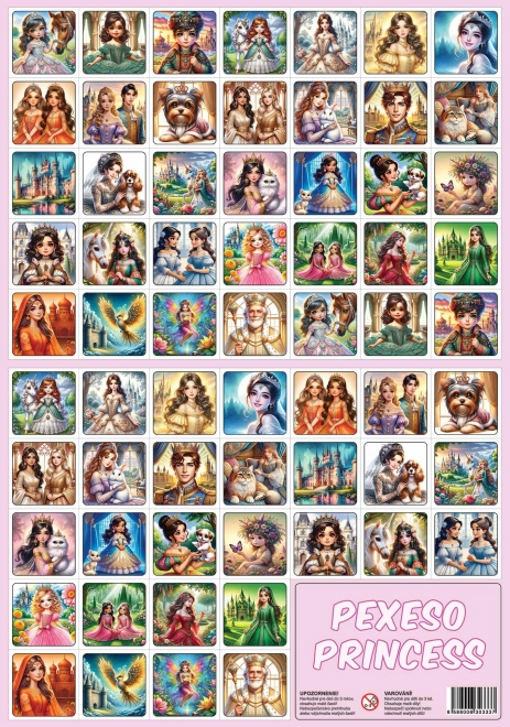 Pexeso Prinsesser