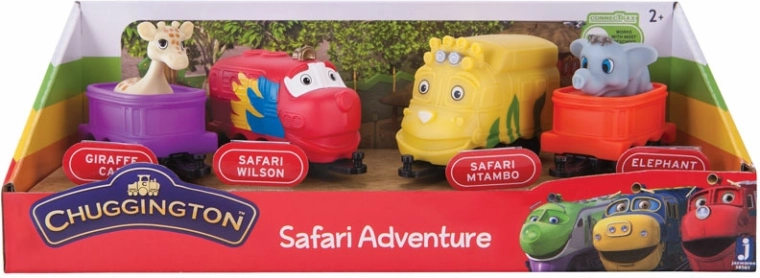Chuggington togsæt Safari park (4 stk.)