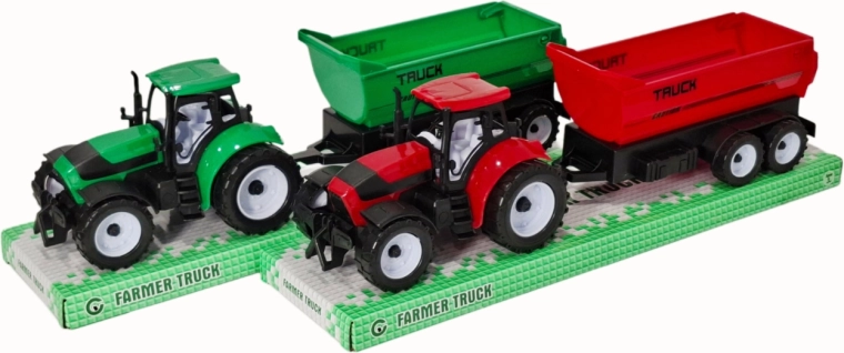 Traktor med anhænger