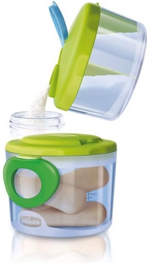Chicco doseringsbeholder til modermælkserstatning med lufttæt skål 300 ml