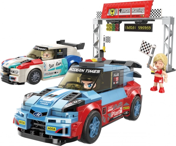 Qman MineCity Sprint i høj fart byggesæt