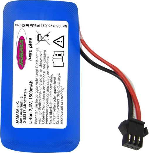 Jamara Extron Li-Ion-batteri 7,4 V 1500 mAh 11,1 Wh