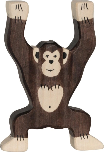 Stående chimpanse