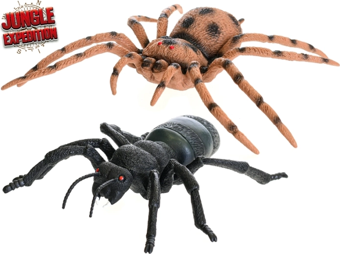 Jungle Expedition plastikfigur edderkop eller myre 17–21 cm