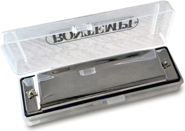 Bontempi børnemundharmonika i metal