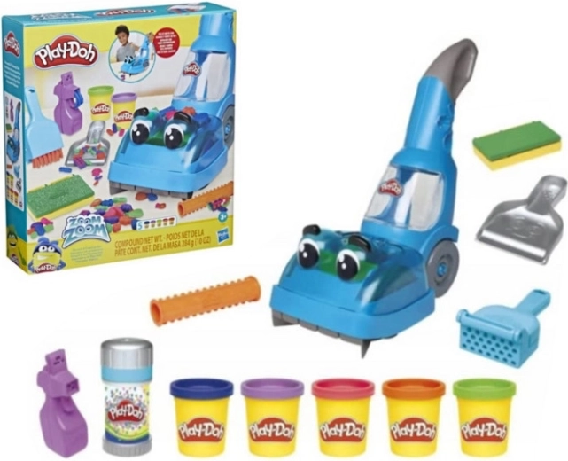 Play-Doh børnestøvsuger med modellervoks og tilbehør