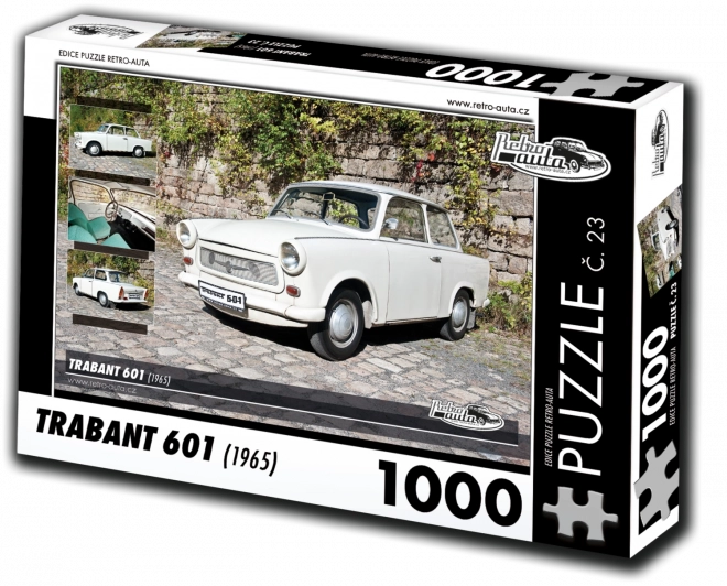Puslespil Retro-biler Trabant 601 (1965) 1000 brikker