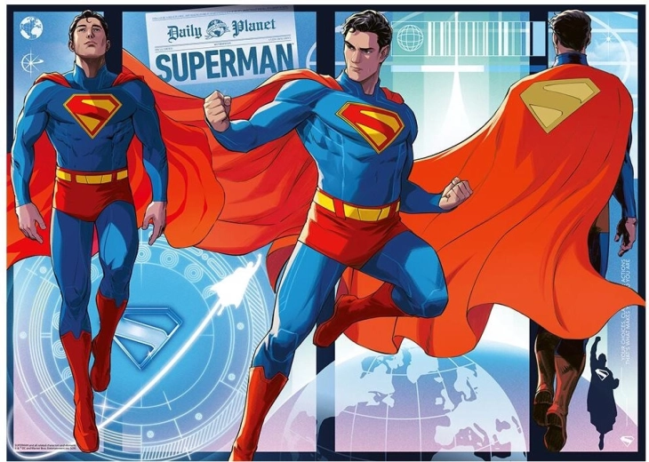 Puslespil RAVENSBURGER Superman: Last Son of Krypton 1000 brikker