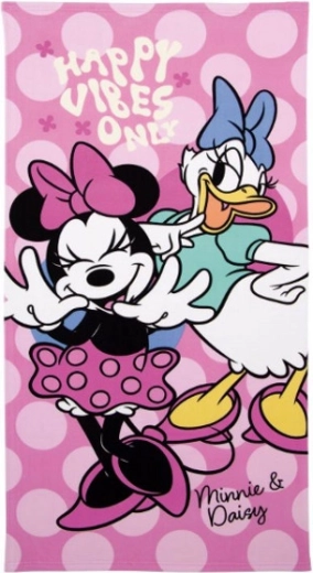 Minnie Mouse mikrofiberhåndklæde 70 × 140 cm